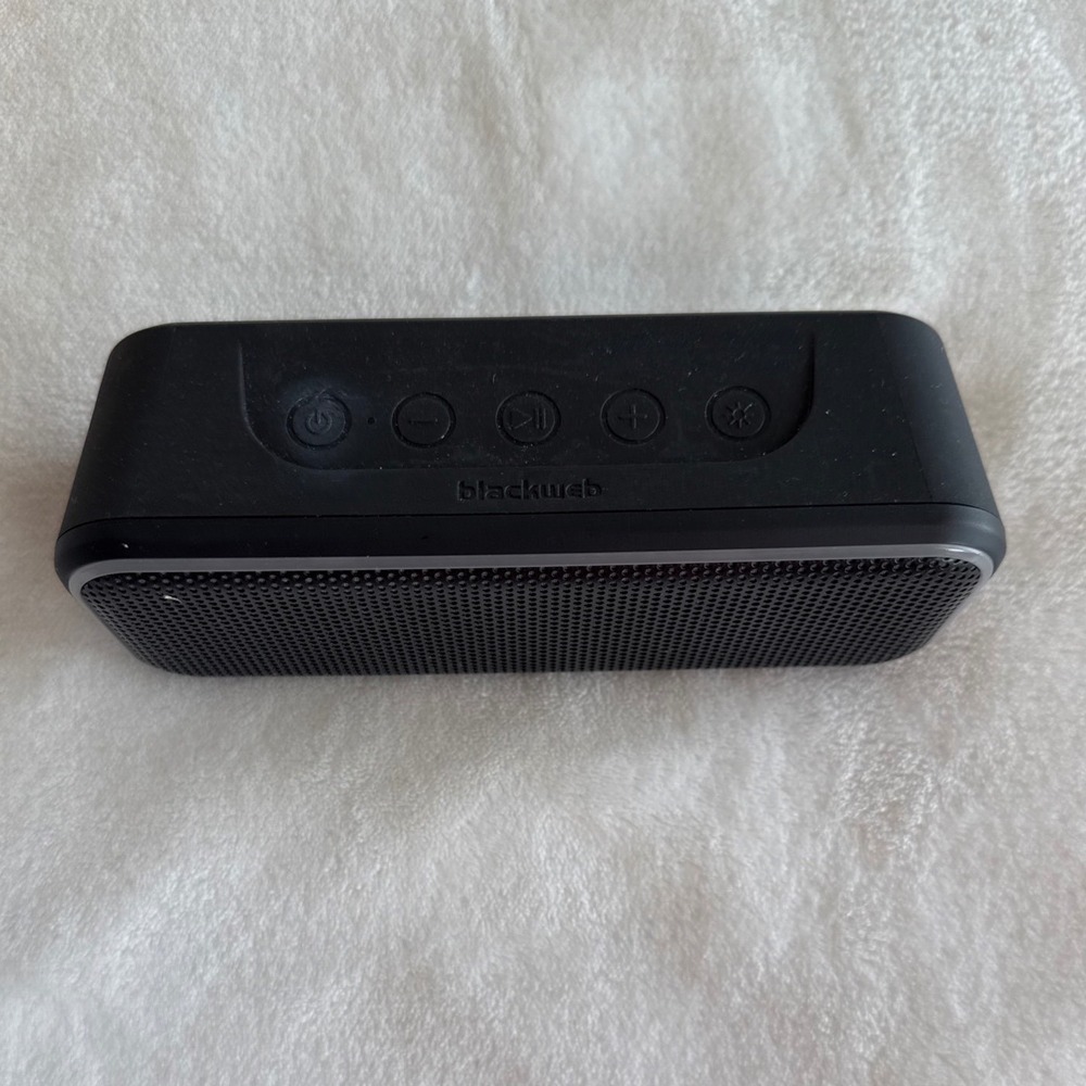Blackweb Bluetooth Portable Speaker with LED Lights color change – Tested, Works